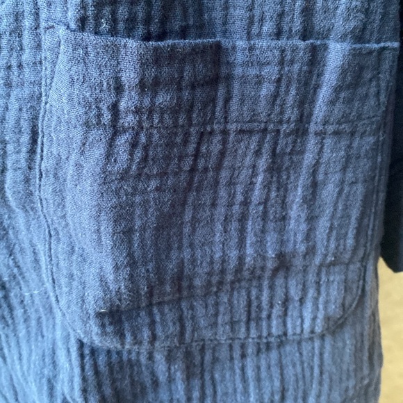 JCrew gauze popover shirt - Picture 3 of 7